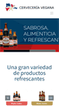 Mobile Screenshot of cerveceriavegana.com.do